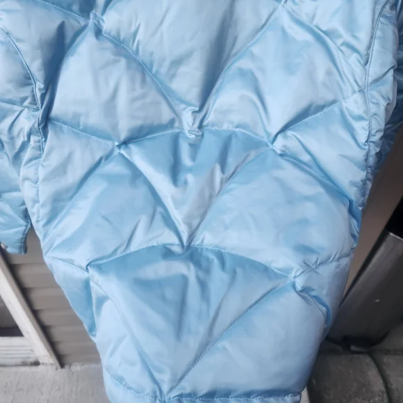 The North Face Womens Light Blue Puffer Jacket Size Medium - Picture 9 of 12